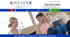 Desktop Screenshot of aireservhillsboro.com
